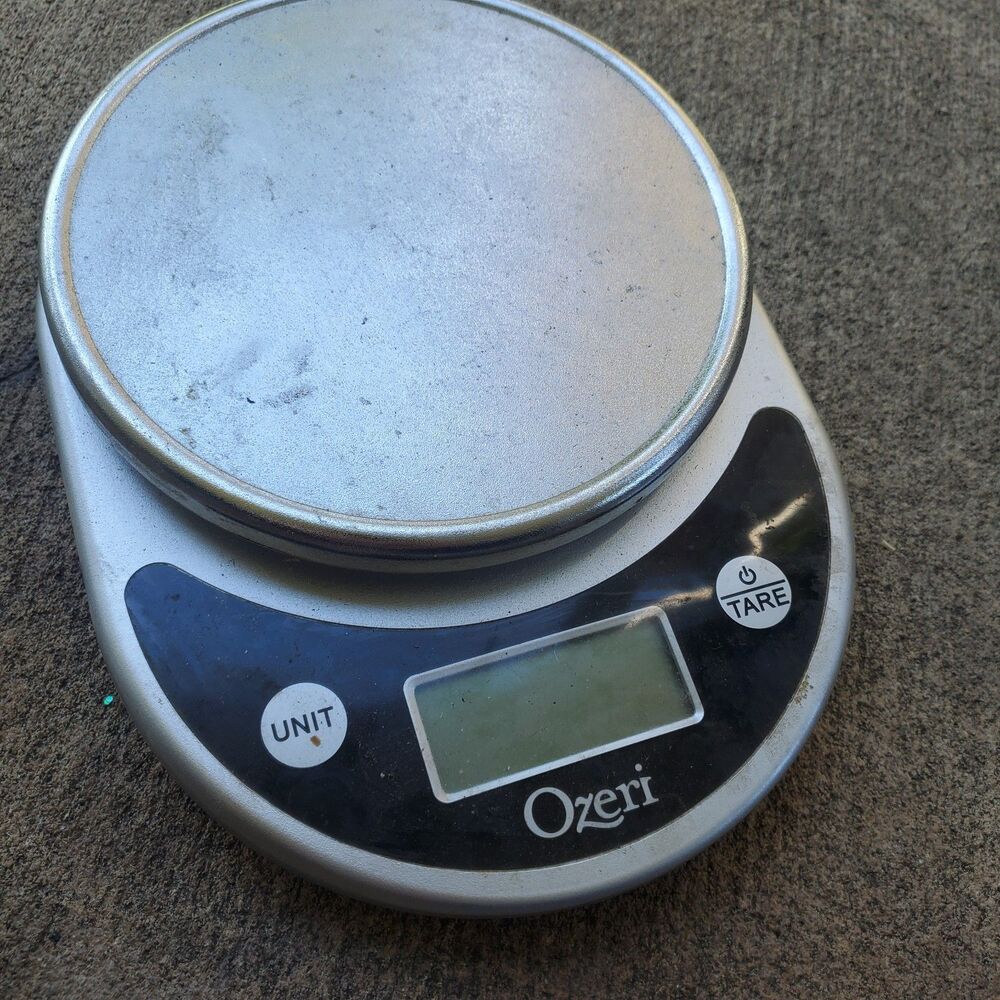 Ozeri Pronto Kitchen and Food Scale with Variable Graduation Technology
